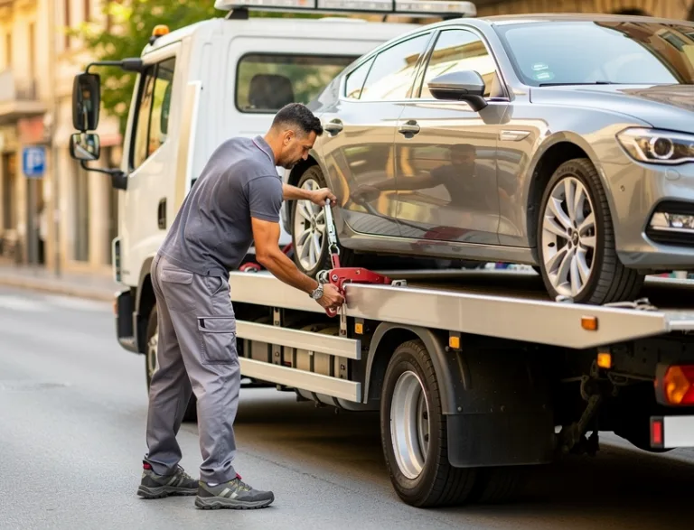 Grúa servicio en Linares